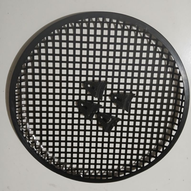 grill speaker 12 inch besi tutup subwoofer 12" besi