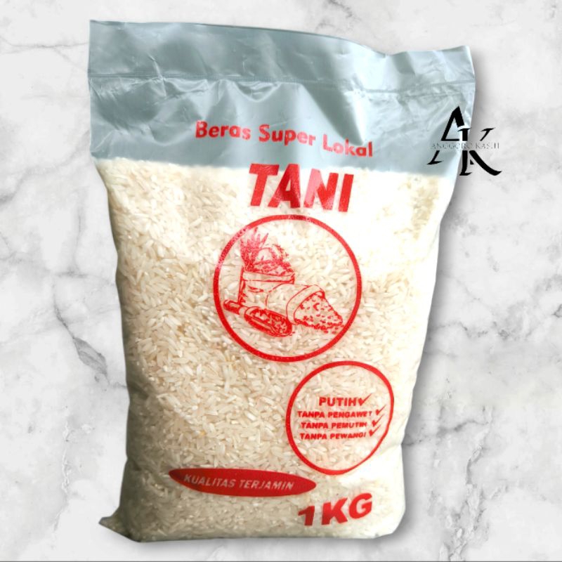 

Beras Super Lokal Tani Putih Tanpa Pemutih 1KG