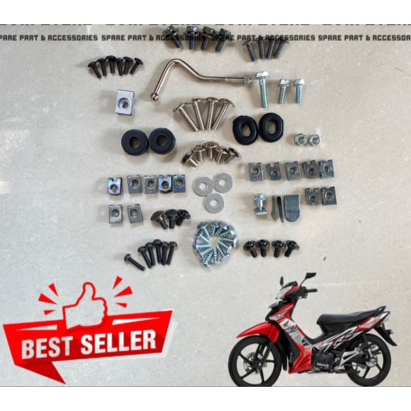 Baud baut full body supra x 125 plus karet