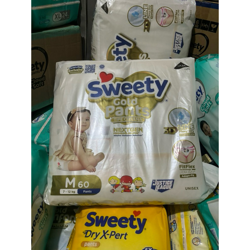 Pampers Sweety Gold Pants NextGen ukuran NB, L, M, XL, XXXL