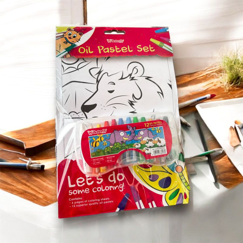 

Set gambar & oil pastel