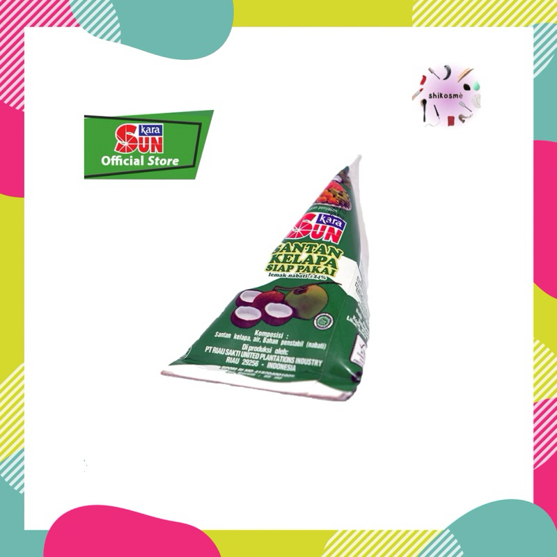 

Sun Kara Santan Kelapa Siap Pakai 65 ml