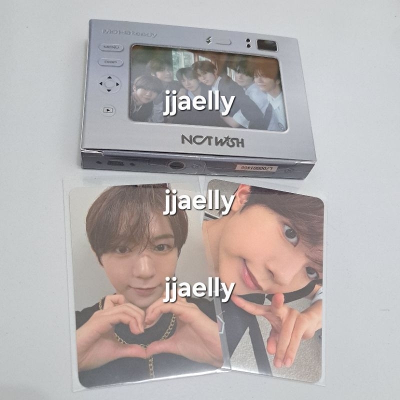 Album NCT Wish Steady QR ver + LD offline ktown Ryo + Ryo PC