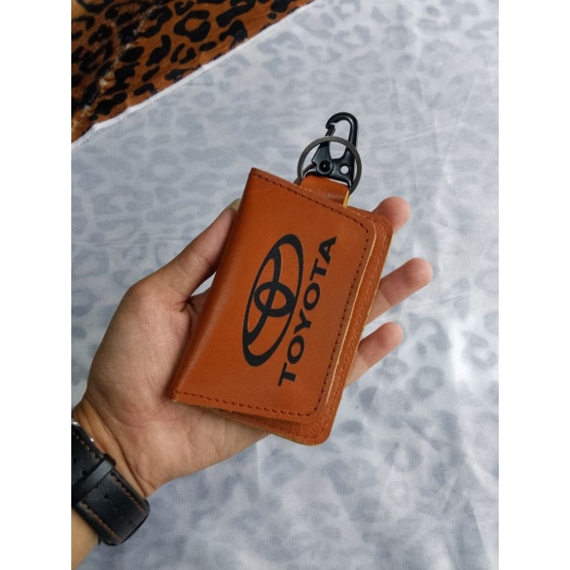Dompet Kunci Mobil Kulit Asli | Gantungan Kunci Mobil Kulit | Dompet STNK kulit | Dompet STNK Motor