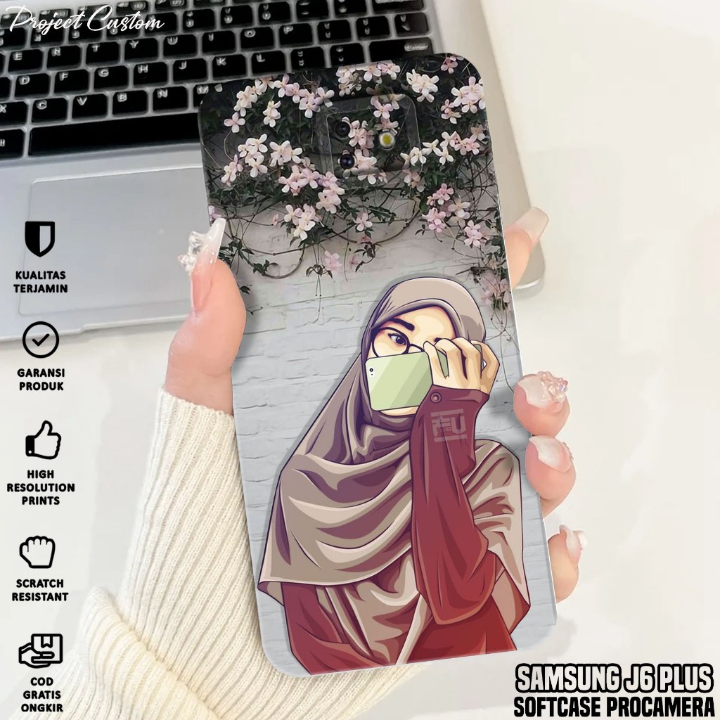 Softcase SAMSUNG J6 PLUS - Case Hp SAMSUNG J6 PLUS ( HJB ) Silikon Hp SAMSUNG J6+ - Casing Hp SAMSUN