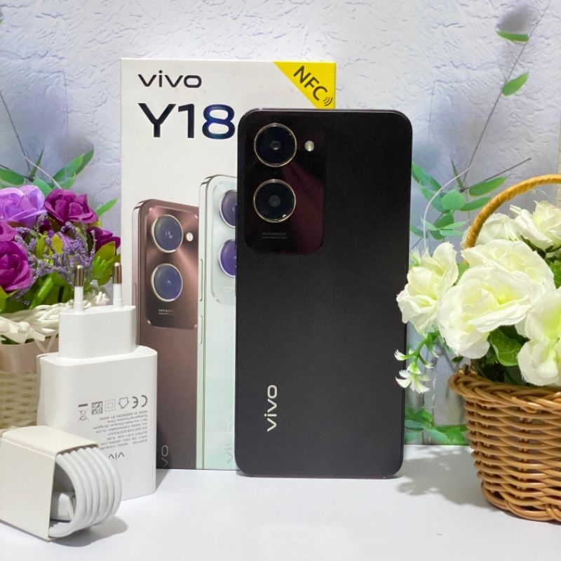 Vivo y18 ram 4/64 full set mulus