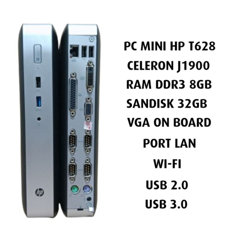 PC MINI HP T628 RAM 8GB SSD 32GB MURAH DAN BERGARANSI