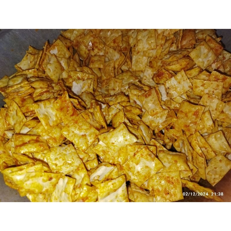 

keripik pangsit homemade