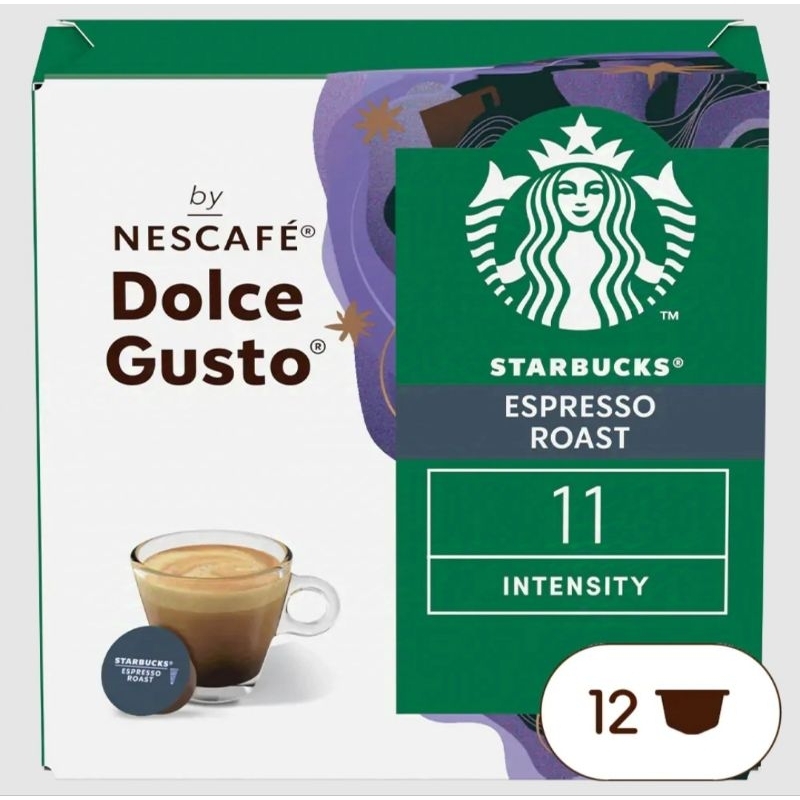 

Nescafe Dolce Gusto Starbucks Espresso House Blend - Coffee Capsules