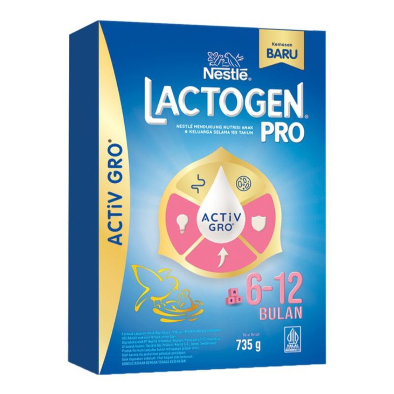 

Lactogen Pro 2 Happynutri Susu Bubuk Formula Bayi 6-12 Bulan 735 g