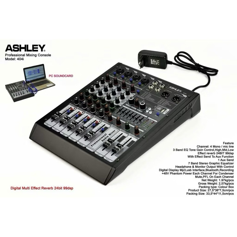 mixer ashley 404i