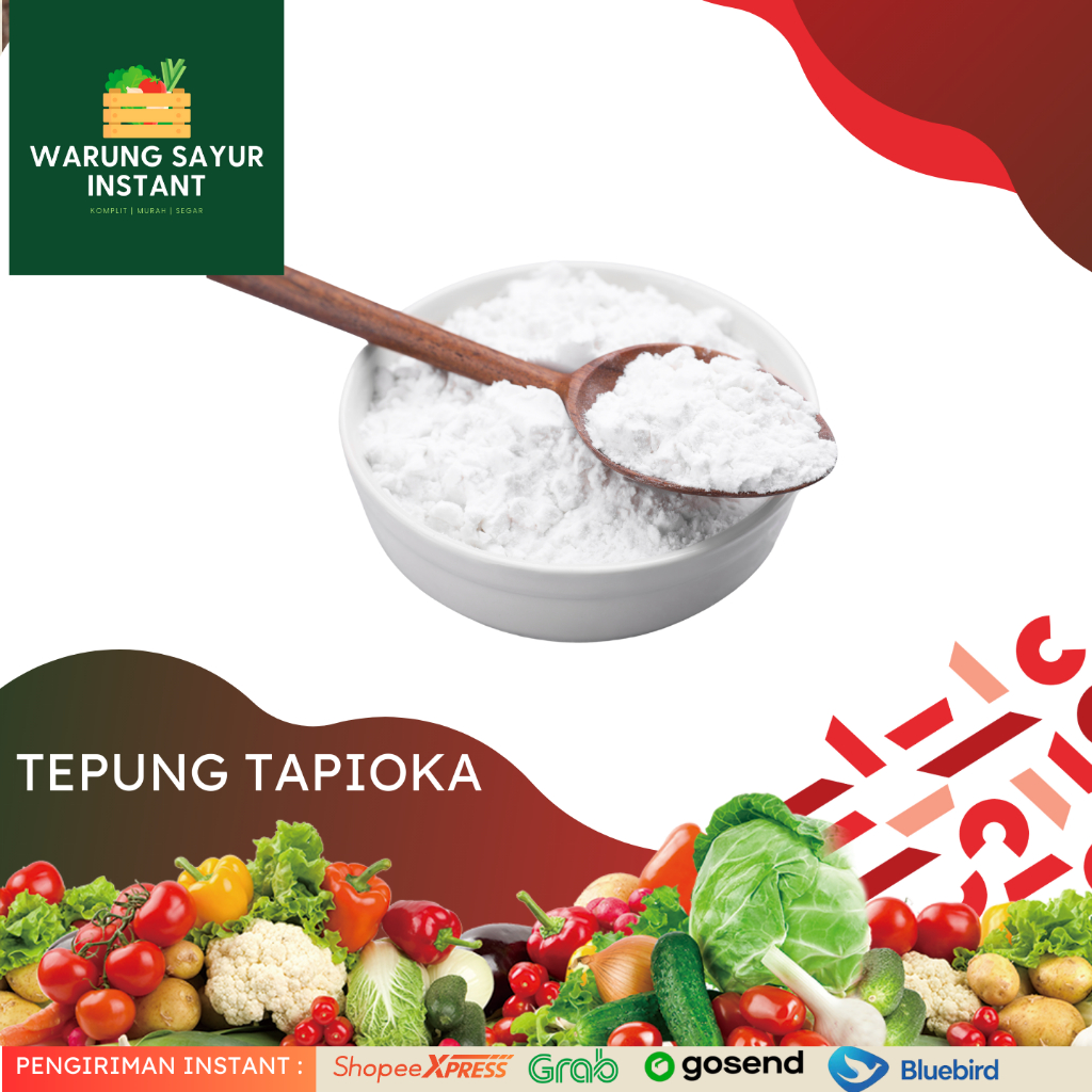 

Tepung Tapioka 250gram | Warung sayur instant