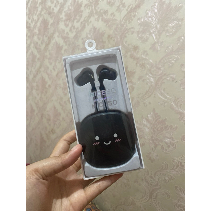 NEW Niceso Handsfree Headphone Headset Earphone Lucu Motif Kekinian