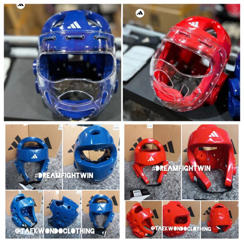 PELINDUNG KEPALA TAEKWONDO HEADGUARD ADIDAS
