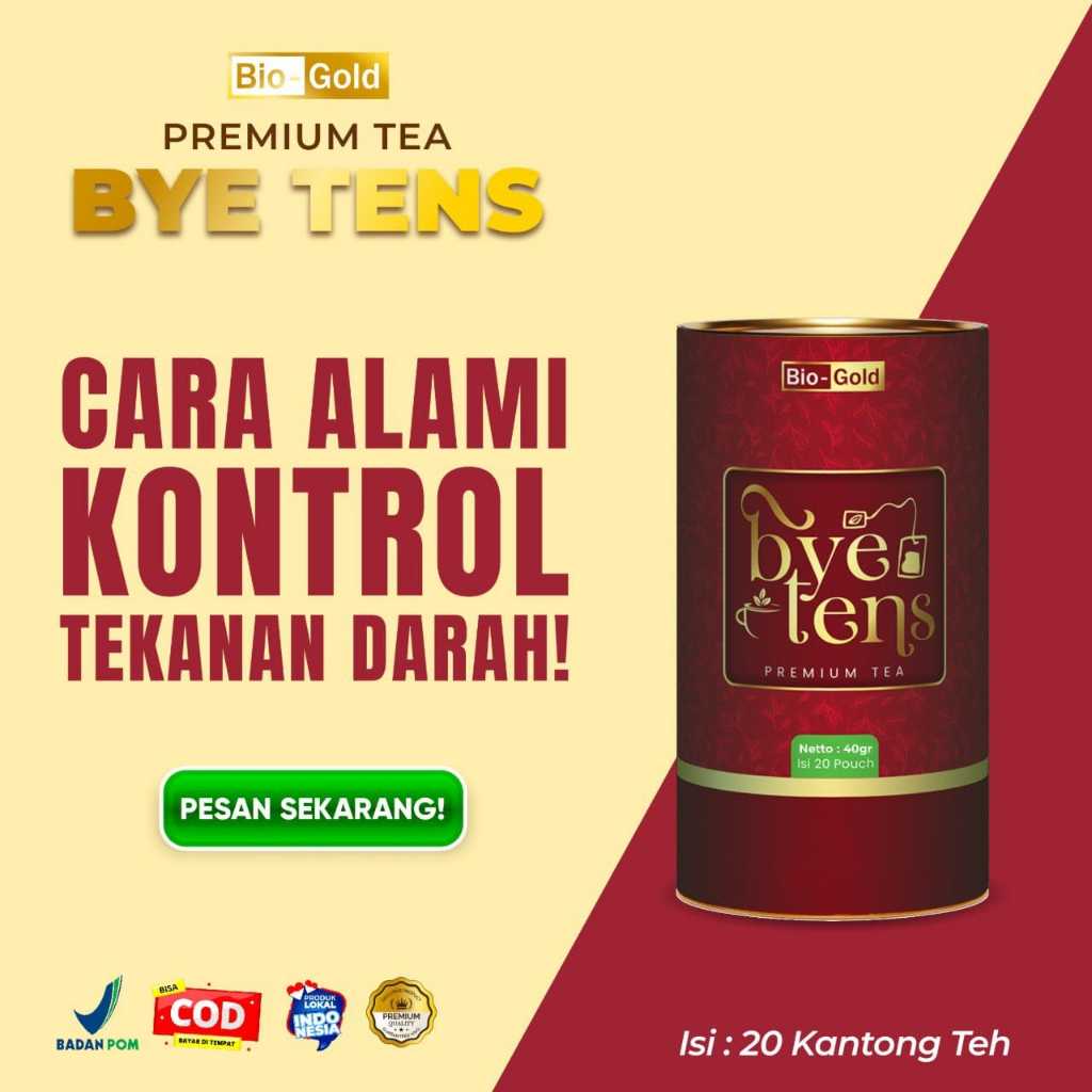 

Bio Gold Bye Tens Teh Hipertensi Premium Tea Untuk Sakit Kepala Menurunkan Tekanan Darah Original