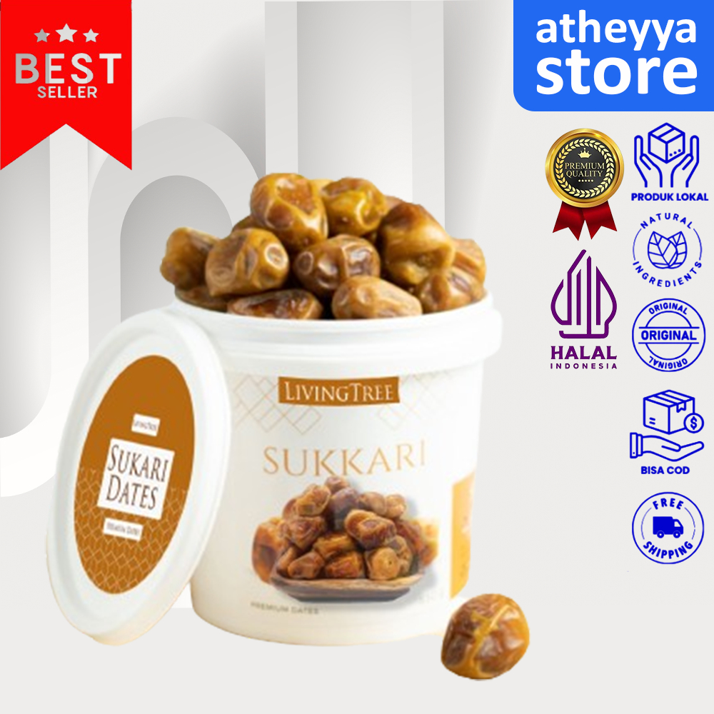 

Kurma Sukari Ember 850 Gram Sukkari King Dates Original