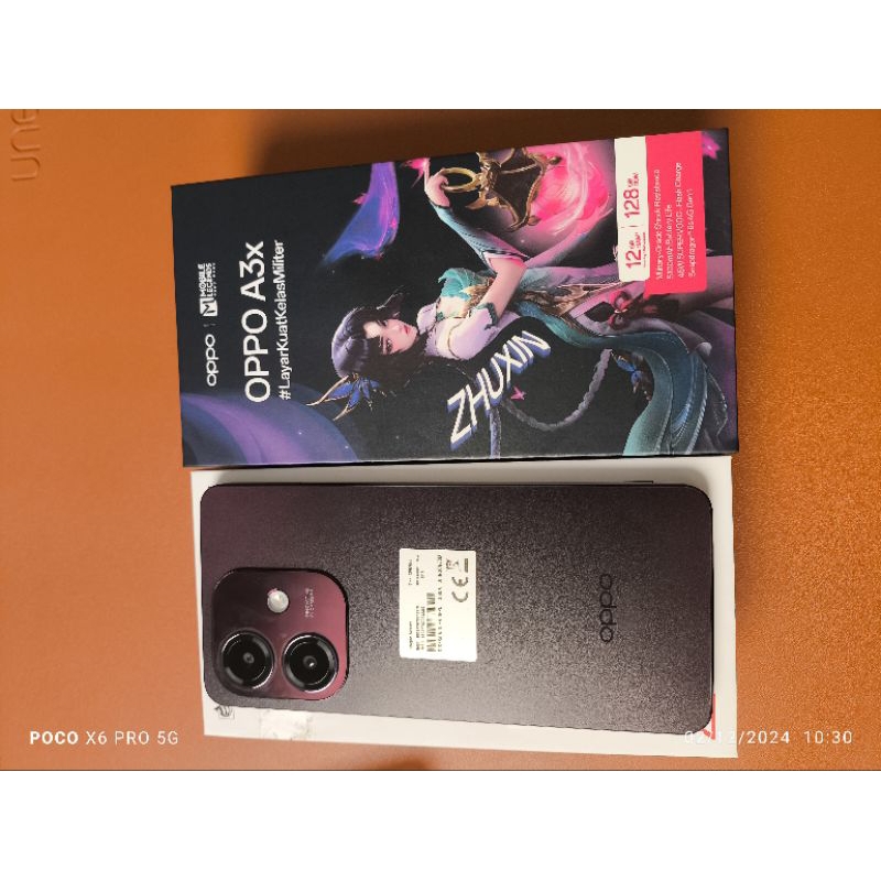 seken oppo A3x 6/128 masih garansi