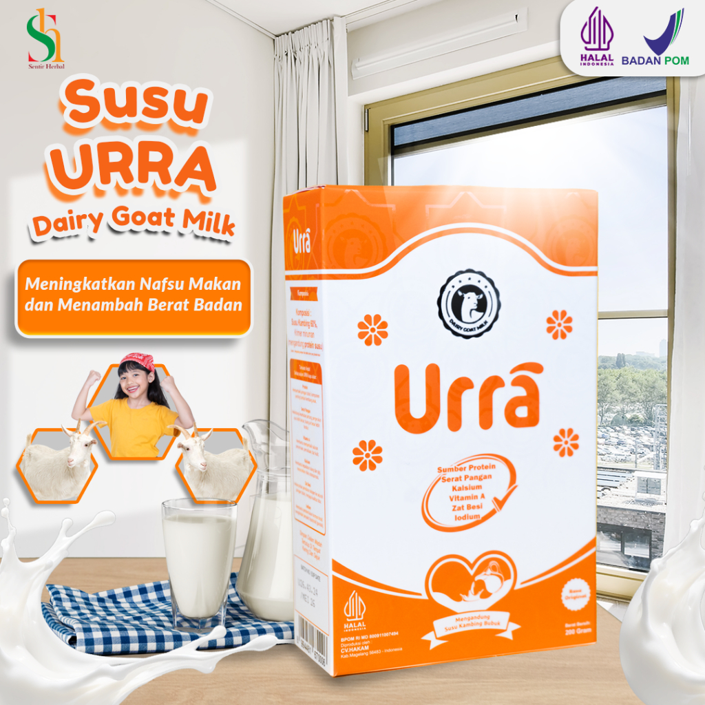 

Susu Urra Susu Kambing Saanen Premium
