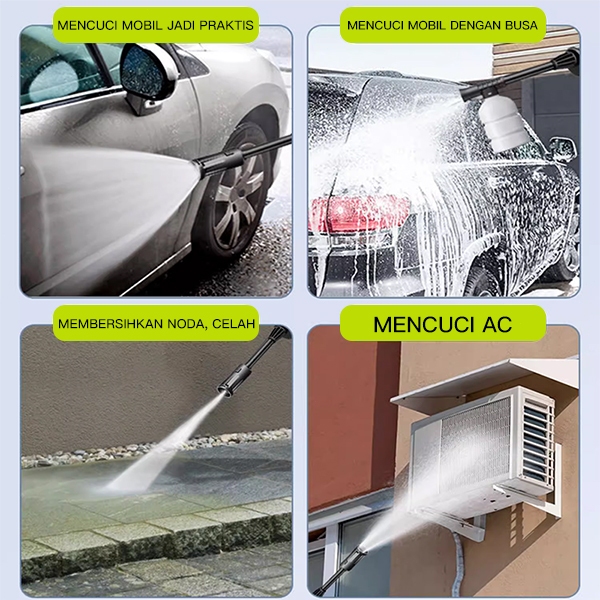 ZPER Jet Cleaner Tekanan Tinggi Alat Cuci Motor Mobil AC Steam Mesin Cuci Steam Mini Portable Murah
