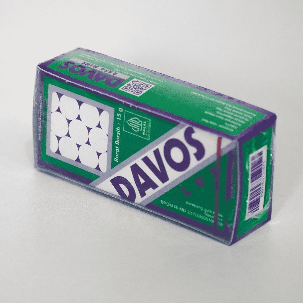 

Permen Davos Lux Peppermint - Pack (isi 3 pcs)