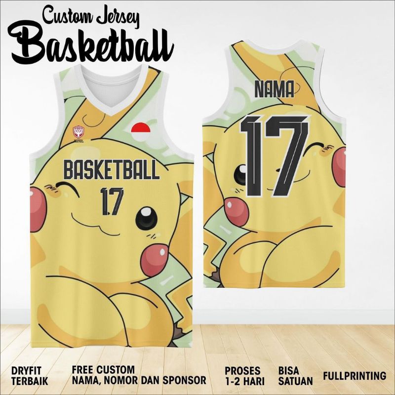 JERSEY BASKET CUSTOM FREE DESIGN FULL PRINTING