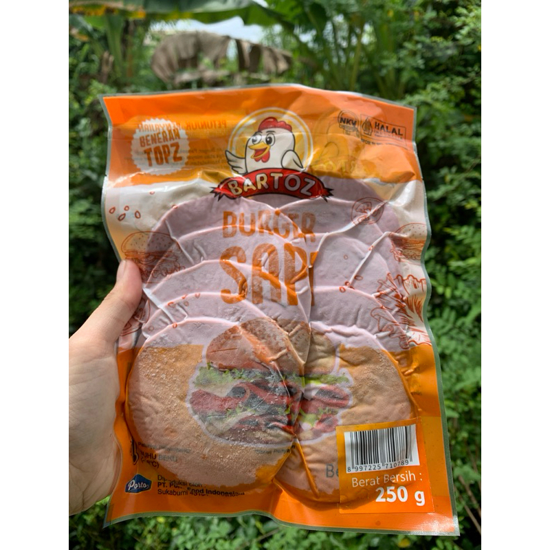 

BARTOZ BURGER SAPI/250gr