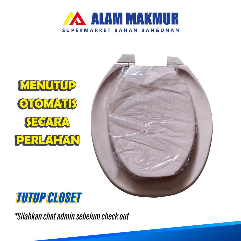 Tutup Closet duduk / Toilet Duduk Model Toto PINK