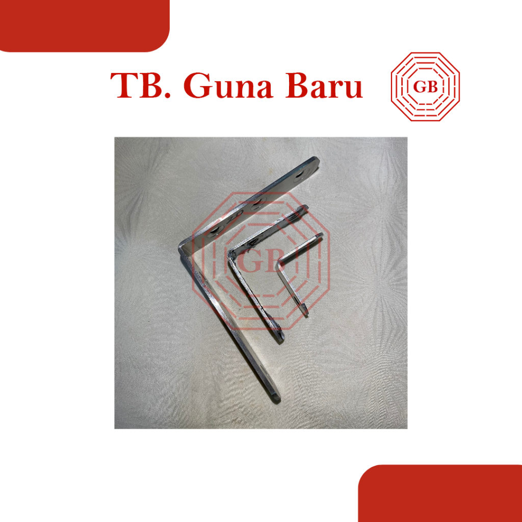 Siku Rak Stainless Ambalan Rak L Siku Sudut Rak Bracket Ambalan Rak