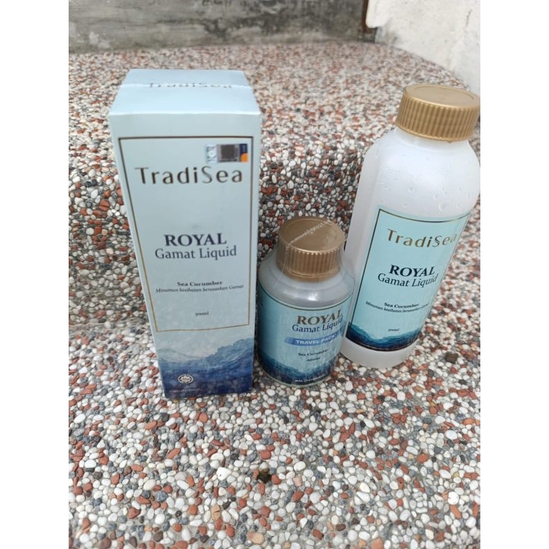 

TradiSea Royal Gamat Liquid Sea Cucumber Minuman Transmisi Bubuk