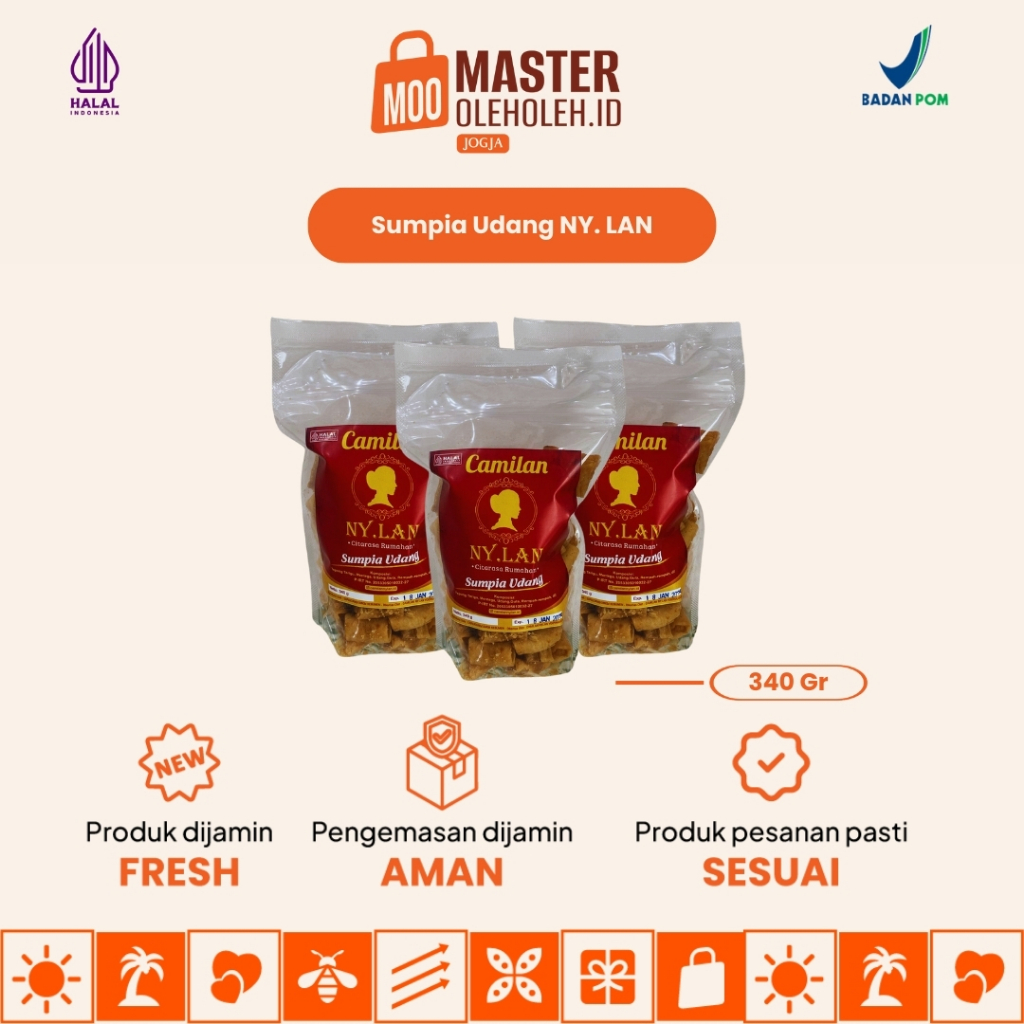 

Sumpia Udang NY. LAN Khas Nusantara - 340 Gr
