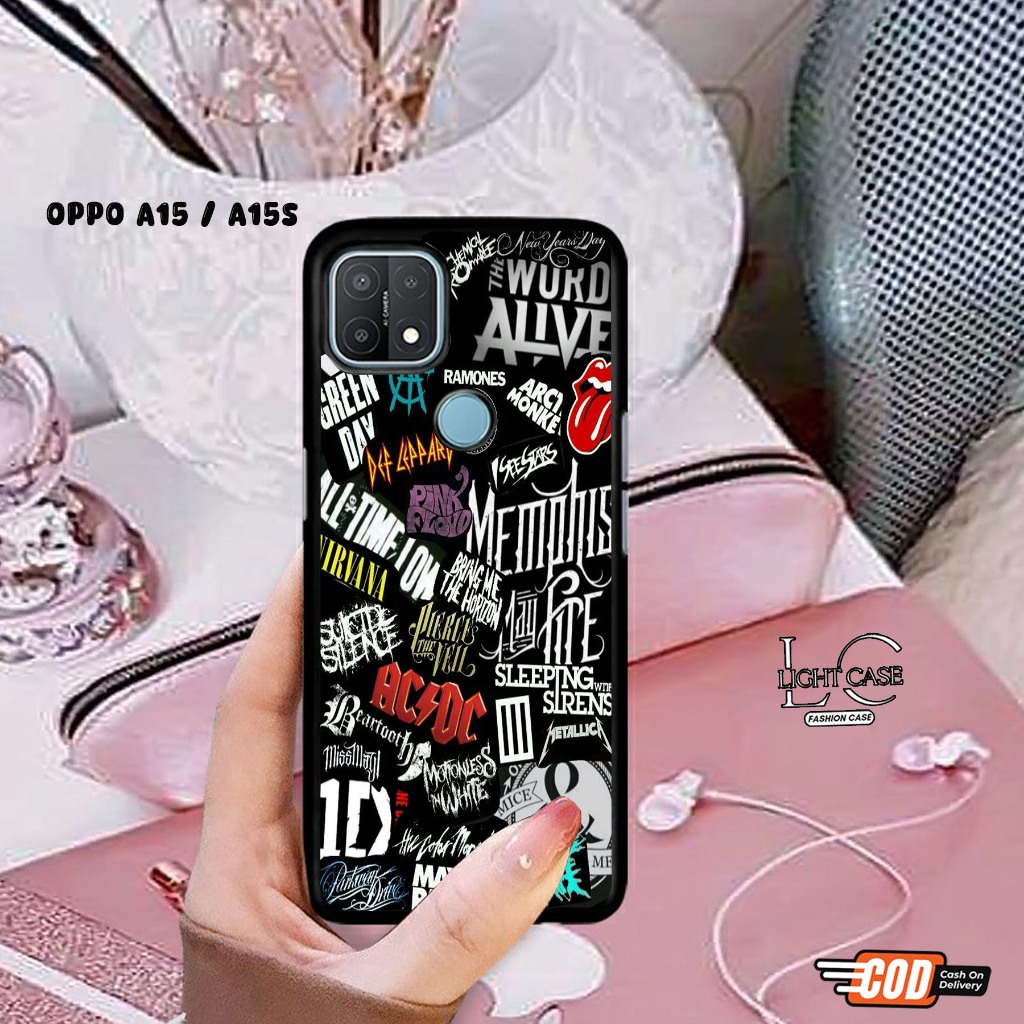 CASE GLOSSY OPPO A15 / A15S dan ALL TYPE SMARTPHONE & ANDROID Bisa request tipe Case Hp sofcase/casi