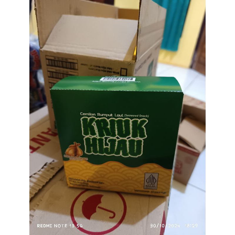 

Kriuk hijau Rumput laut