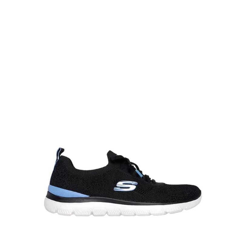 Sepatu Skechers original wanita/ Skechers summits women's sneakers shoes -Black