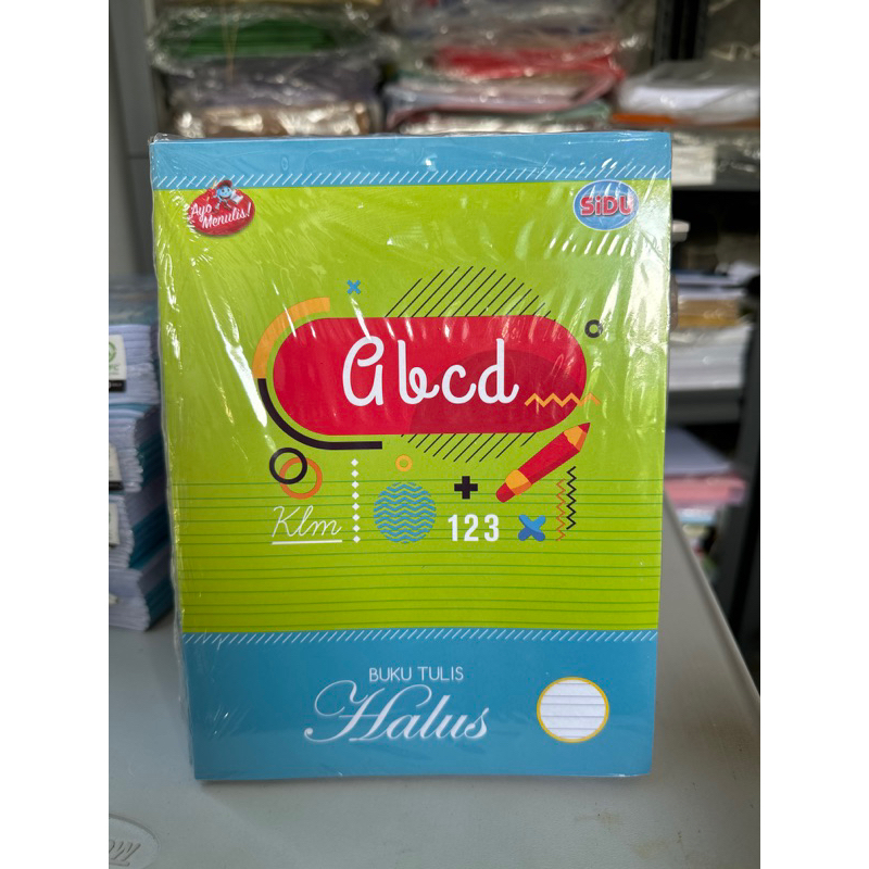 

BUKU TULIS HALUS SIDU ( 1 BUKU )