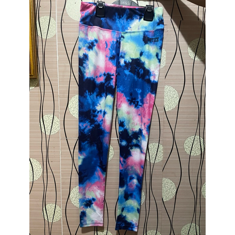 Legging  Panjang Kain Motif Abstrak justice