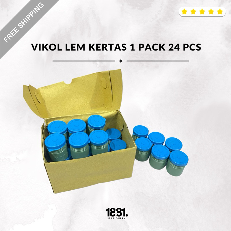 

Vikol Lem Kertas 1 Pack 24 Pcs (Pack)