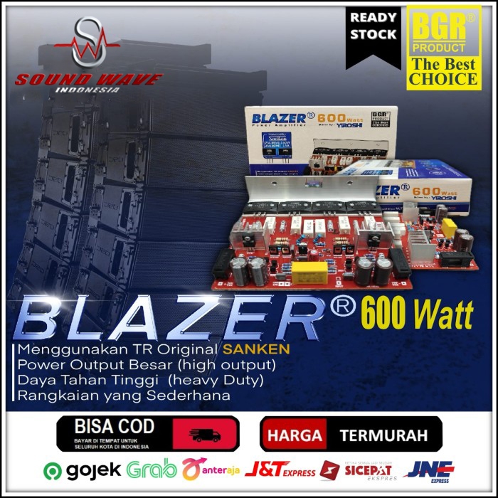 yiroshi Blazer 600w Kit Power Amplifier