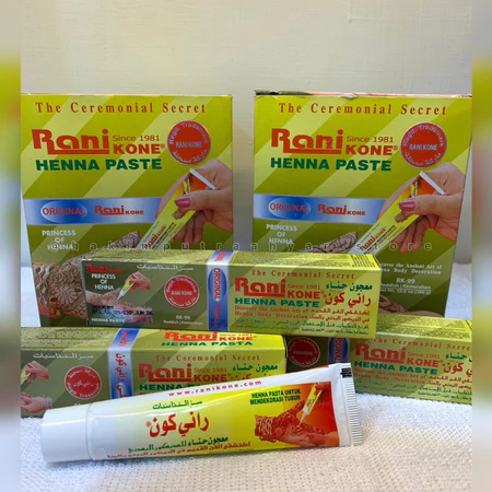 Rani Kone Henna Paste 30Gr ~ Hena / Inai Pasta Rani Kone RK-99 Dan RK-82