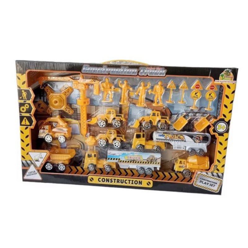 Mainan Anak Constructions Set / Mainan Mobil Konstruksi Set / Mainan Anak Konstruksi Set Murah