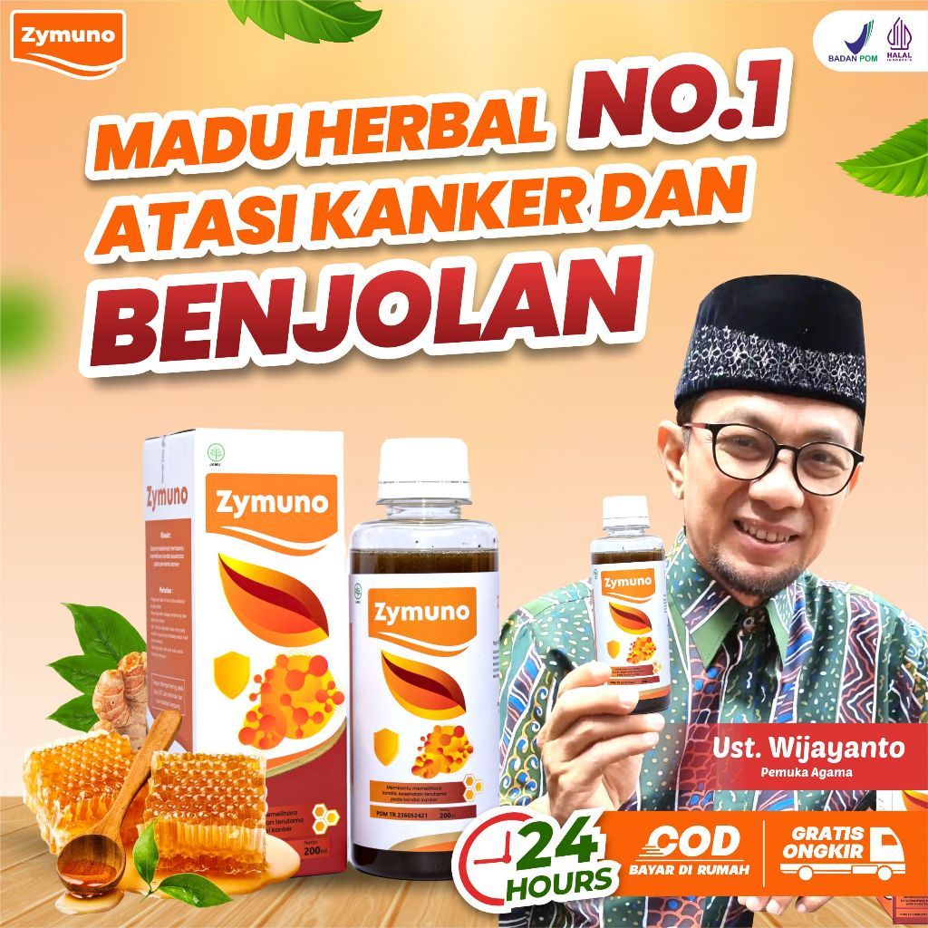 

Zymuno Madu Herbal Original Imunoterapi Benjolan dan Kanker - Paket 1 Box