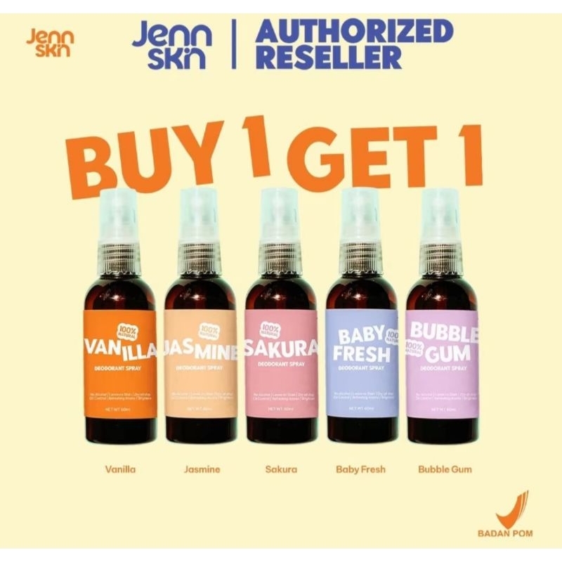 Beli 1 Dapat 1 Deodorant Jenskin Original product
