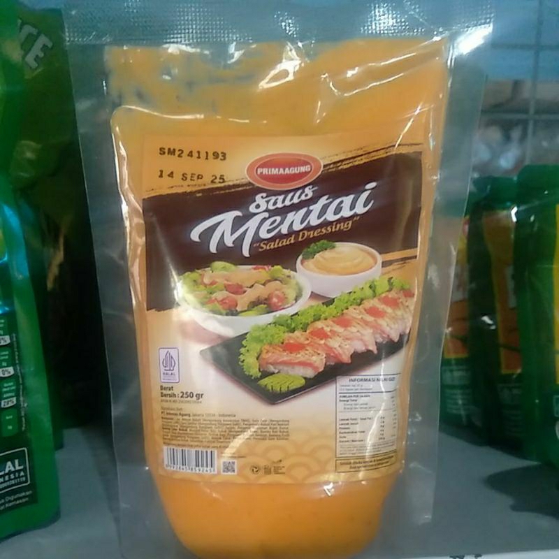 

prima agung saus mentai 250 gr