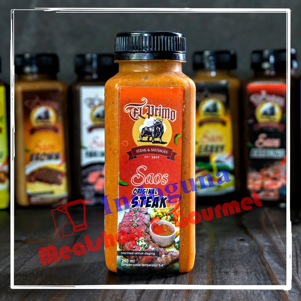 

El Primo Saus Steak Original Sauce 250gr