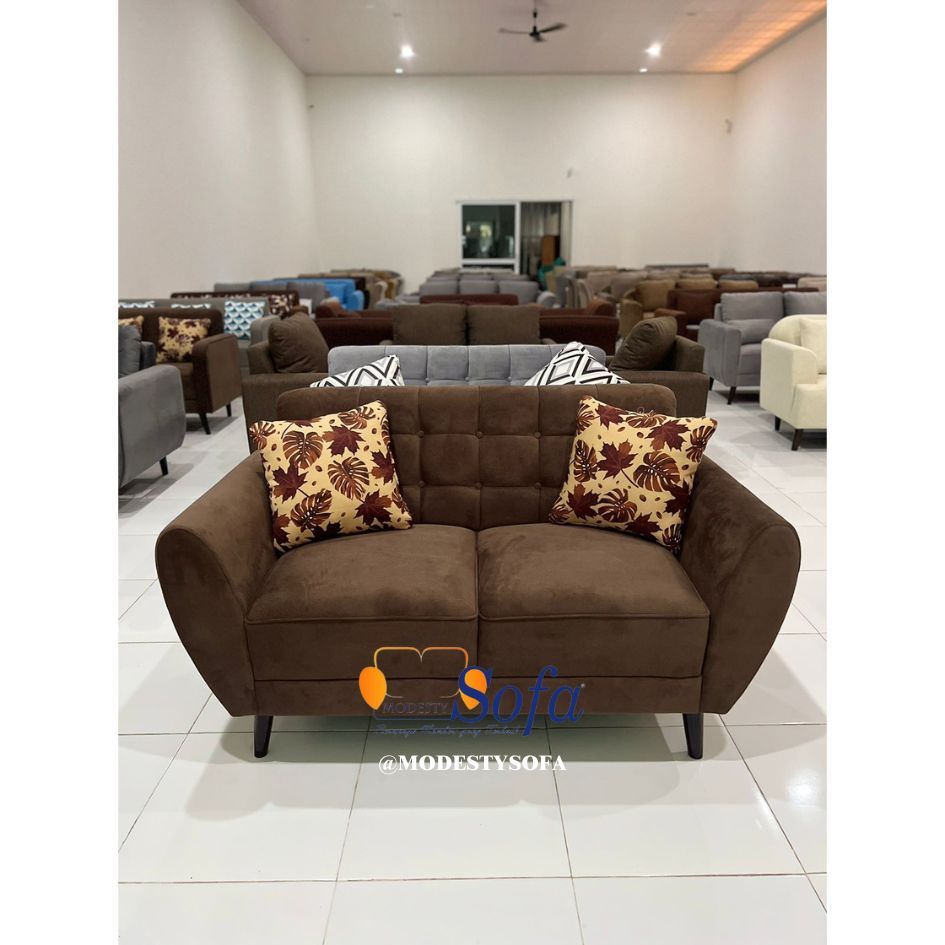 Sofa Ruang Tamu Modesty 2 Seater Retro Mini Eco 17