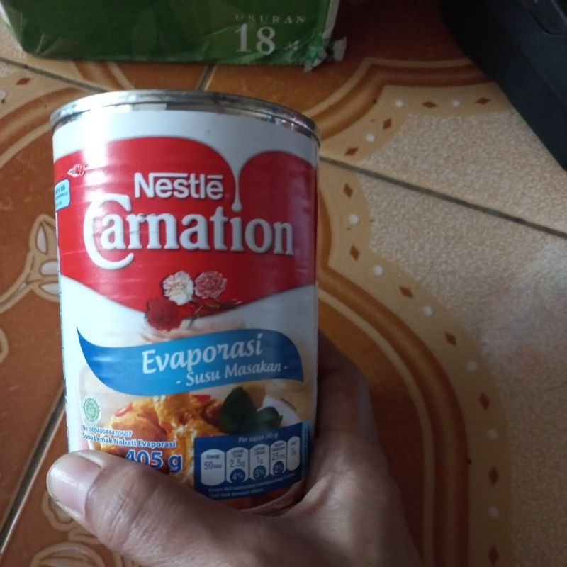 

Nestle Carnation Evaporasi Susu Masakan minuman 405g