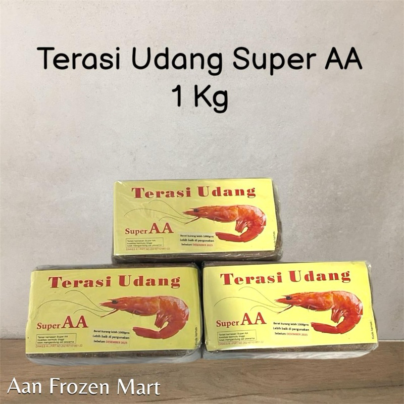 

Terasi Udang Super AA 1kg