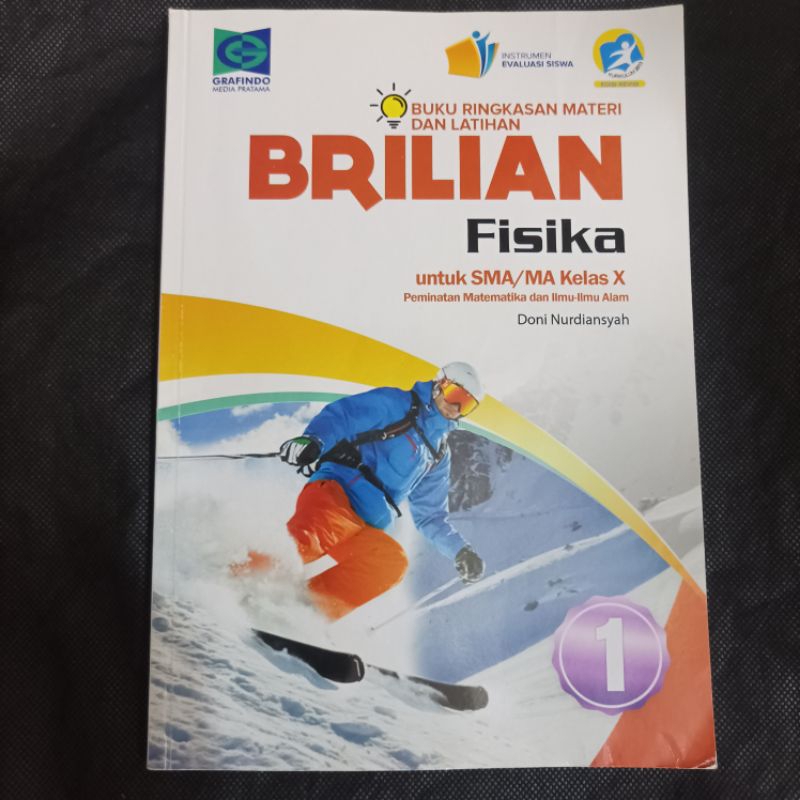 Brilian Fisika Grafindo SMA kelas 1/10/X Peminatan MIPA (buku bekas original)
