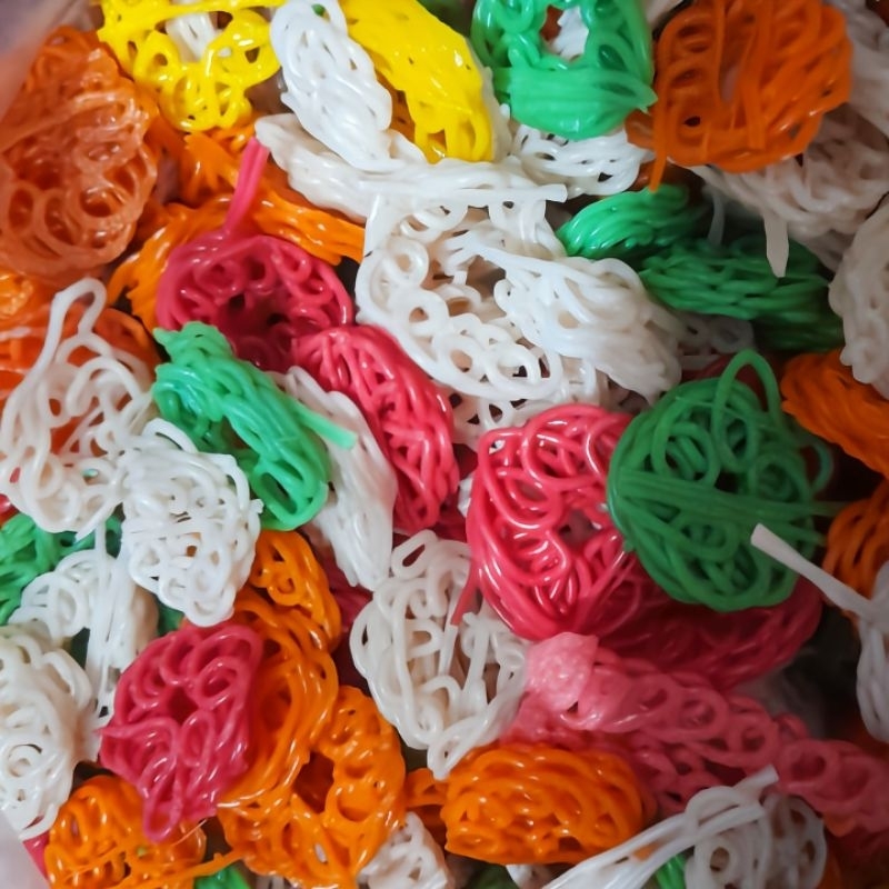 

KERUPUK MAWAR WARNA WARNI SIAP GORENG 250 GRAM