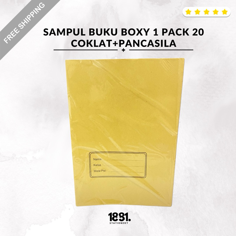 

Sampul Kertas Buku Tulis Ukuran Boxy / Besar 1 Pack Isi 20 Lembar