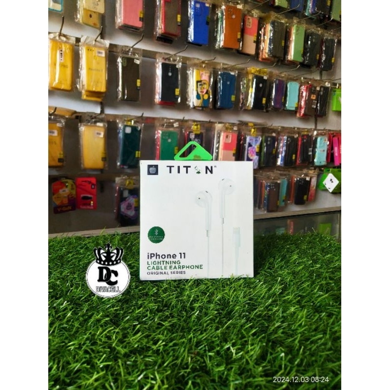 TITON iPhone Lightning Earphone Original Series